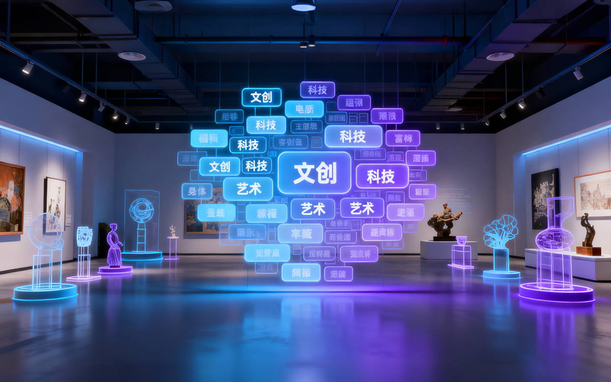 3D虛擬展廳依據用戶興趣標簽匹配展品內容