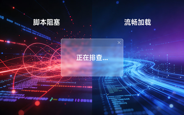 數字化虛擬展廳如何排查腳本阻塞導致的加載卡頓？