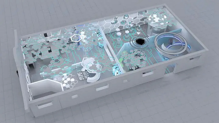 創新體驗的未來之窗：三維展廳設計與互動科技融合