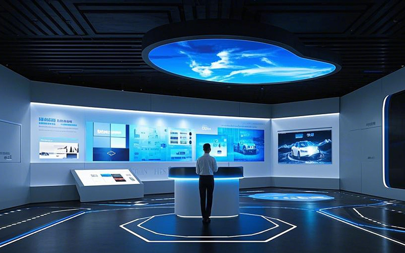 云展廳3D虛擬展示空間：重塑展覽新生態