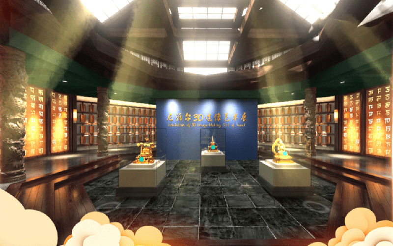 在3D虛擬展廳中，如何實現博物館的場景化敘事？