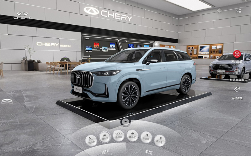 有哪些創新的場景敘事方式可用于3D汽車云展廳？