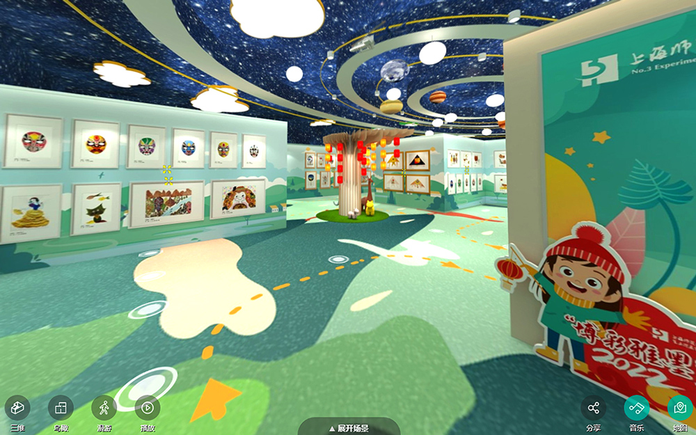 在線VR展廳如何變革3D虛擬藝術創作的展示模式？